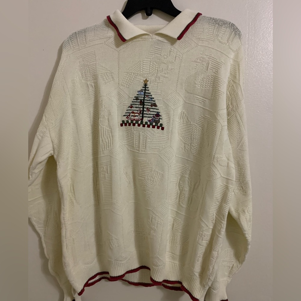 Cute Christmas sweater.